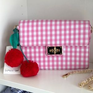 Skinny Dip Summer Cherry Monte Cross Body Handbag